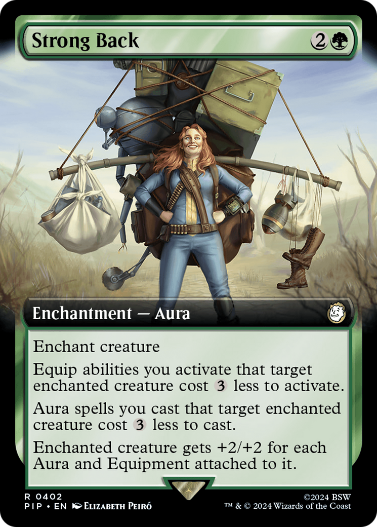 Strong Back (Extended Art) [Fallout] Foil