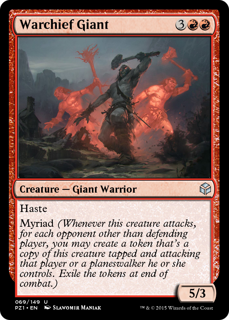 Warchief Giant  [Legendary Cube Prize Pack]