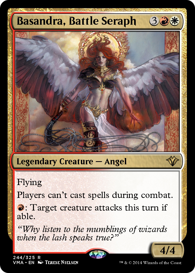 Basandra, Battle Seraph  [Vintage Masters] Foil