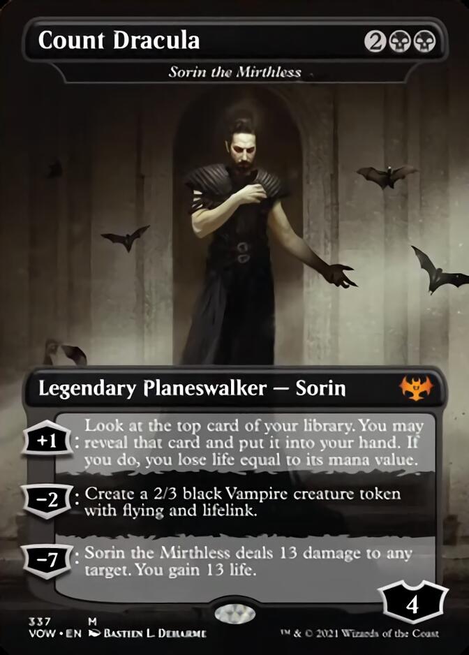 Sorin the Mirthless - Count Dracula [Innistrad: Crimson Vow] Foil