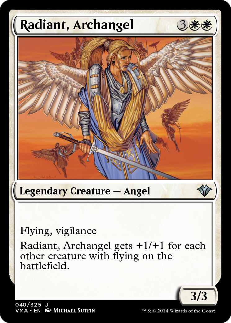 Radiant, Archangel  [Vintage Masters] Foil