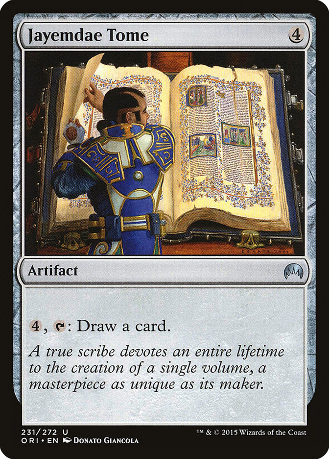 Jayemdae Tome [Magic Origins] Foil