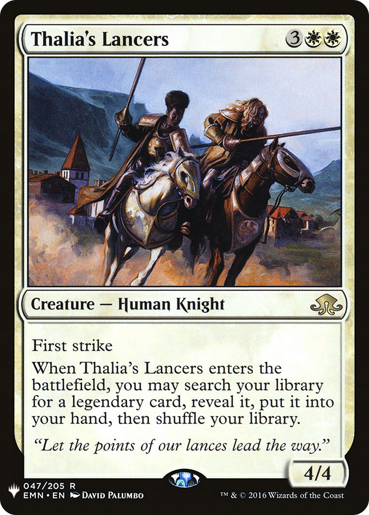 Thalia's Lancers  [The List]