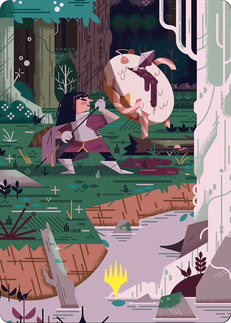 Stab Wound // Stab Wound  [Wilds of Eldraine Art Series] (Borderless) Foil