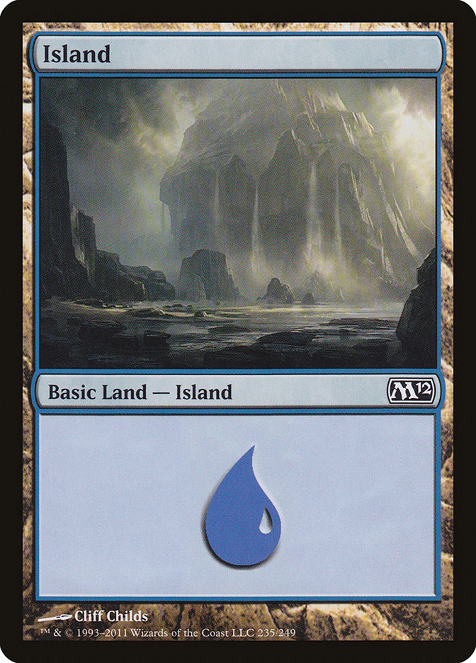 Island (235) [Magic 2012] Foil