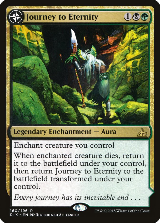 Journey to Eternity // Atzal, Cave of Eternity [Rivals of Ixalan] Foil