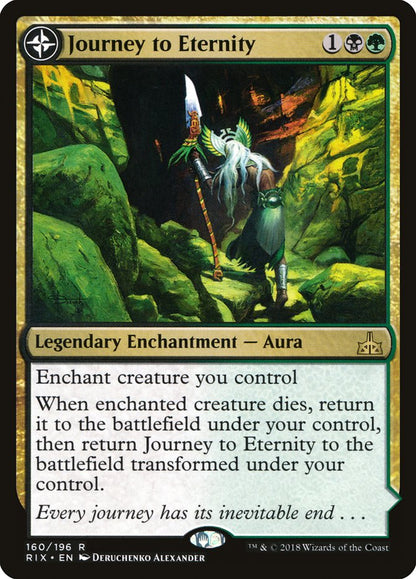 Journey to Eternity // Atzal, Cave of Eternity [Rivals of Ixalan] Foil