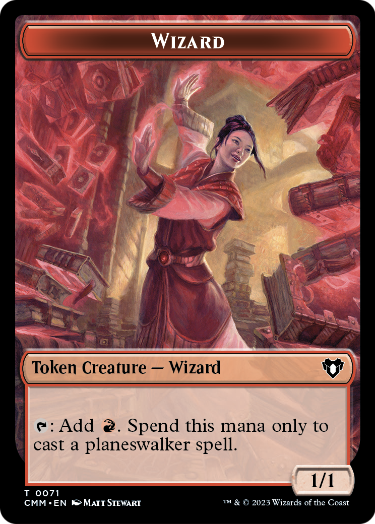 Wizard  [Commander Masters Tokens]