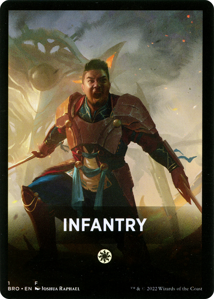 Infantry  [The Brothers' War Jumpstart Front Cards] Foil