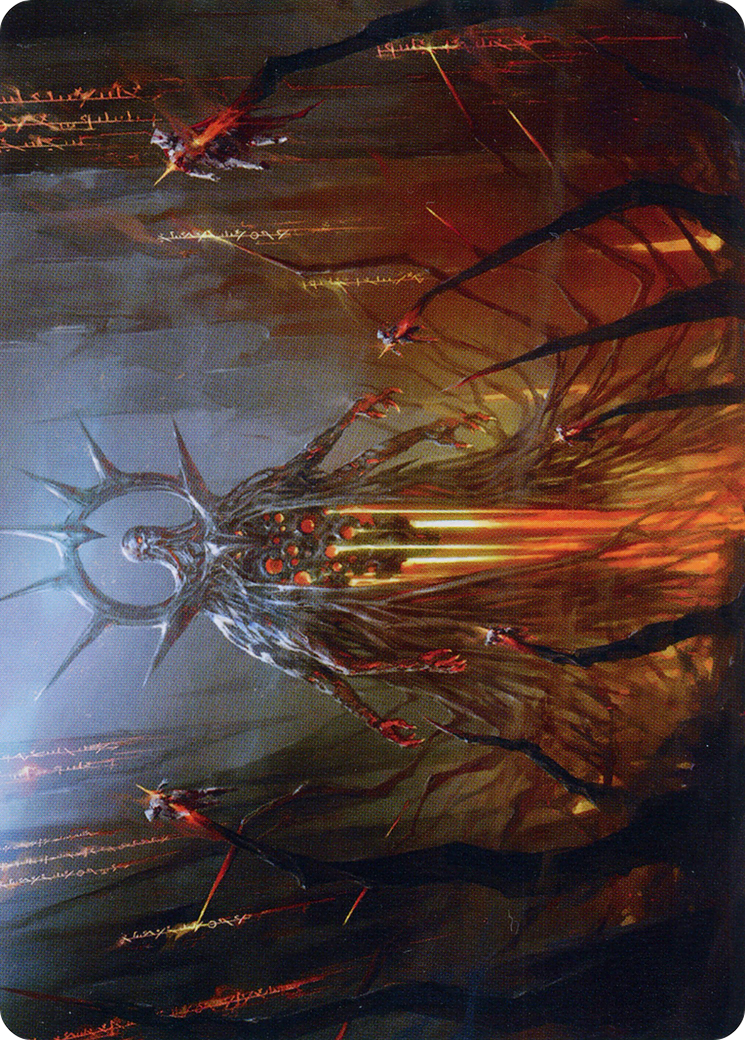 Solphim, Mayhem Dominus // Solphim, Mayhem Dominus  [Phyrexia: All Will Be One Art Series] (Borderless)