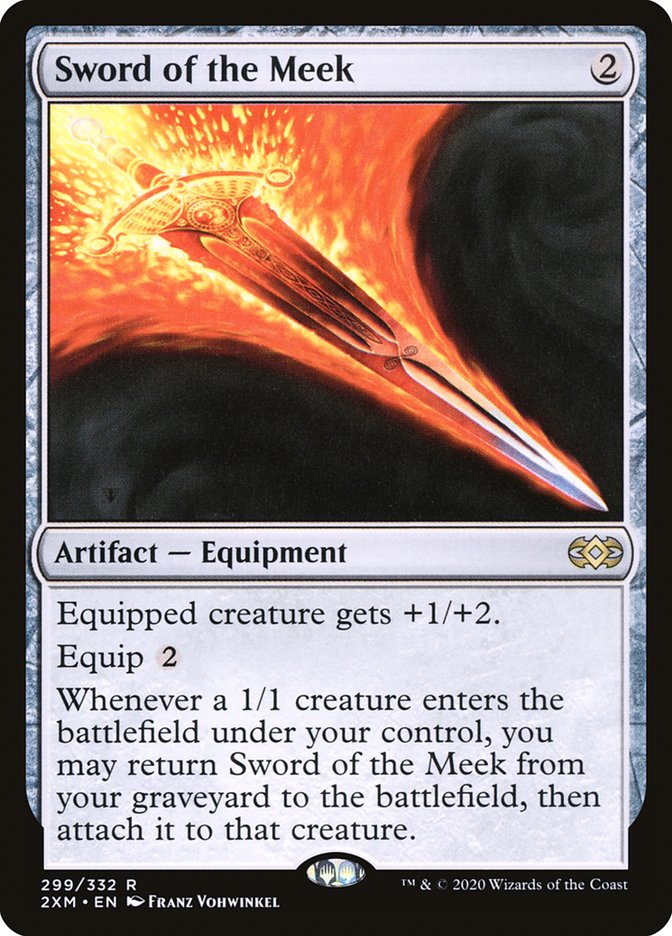 Sword of the Meek [Double Masters] Foil