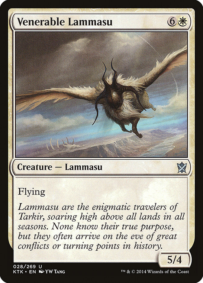 Venerable Lammasu [Khans of Tarkir] Foil