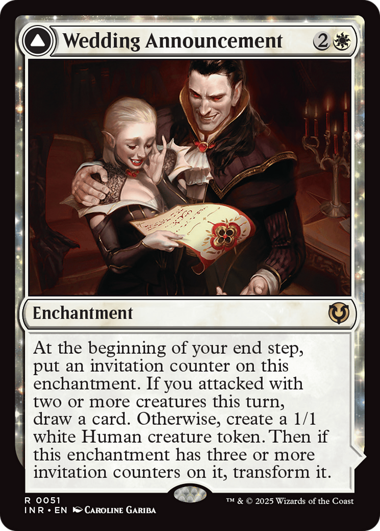 Wedding Announcement // Wedding Festivity [Innistrad Remastered] Foil