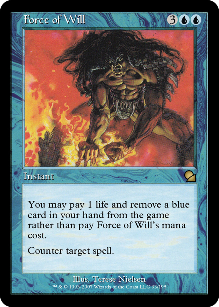 Force of Will  [Masters Edition] Foil