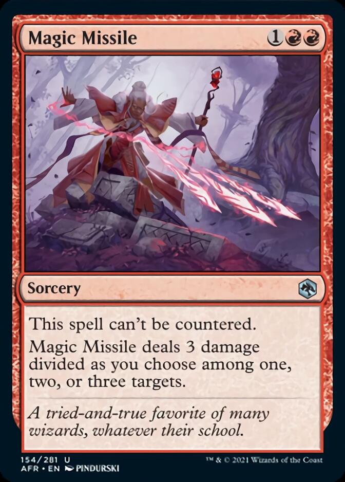 Magic Missile [Dungeons & Dragons: Adventures in the Forgotten Realms] Foil