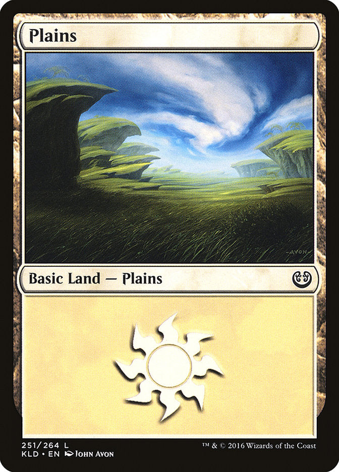 Plains (251) [Kaladesh] Foil