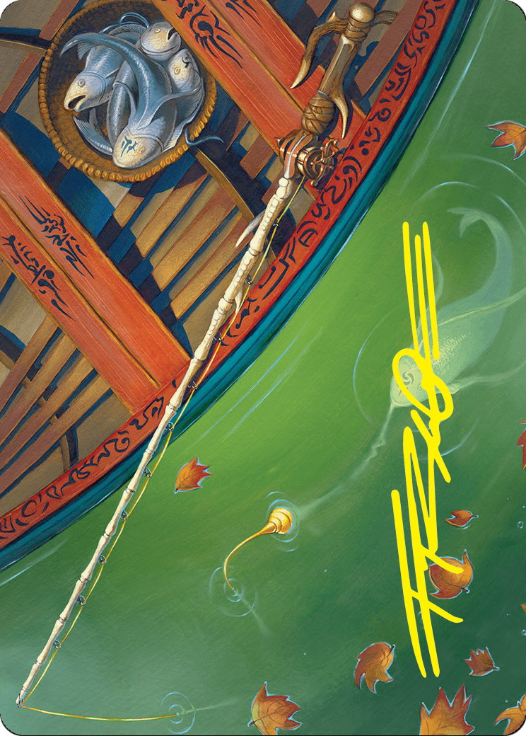 Fishing Pole // Fishing Pole  [Foundations Art Series] (Borderless) Foil
