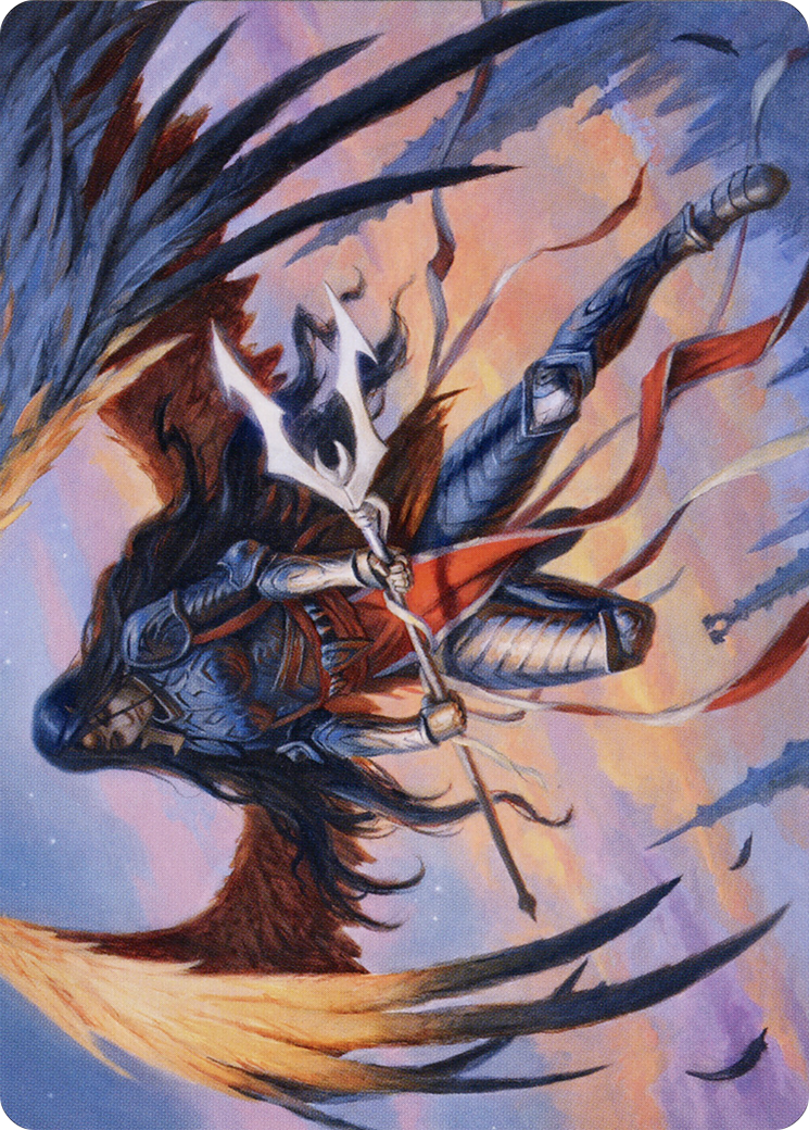 Liesa, Forgotten Archangel // Liesa, Forgotten Archangel  [Midnight Hunt Art Series] (Borderless)