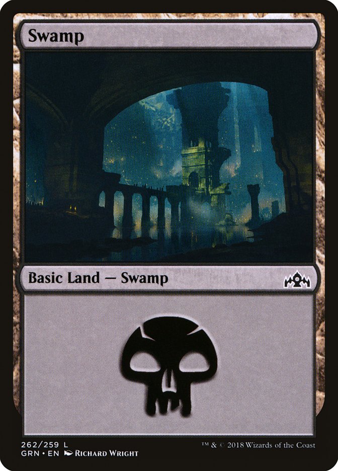 Swamp (262) [Guilds of Ravnica] Foil