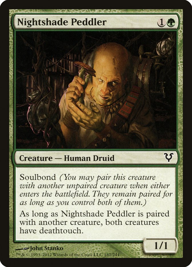 Nightshade Peddler [Avacyn Restored] Foil