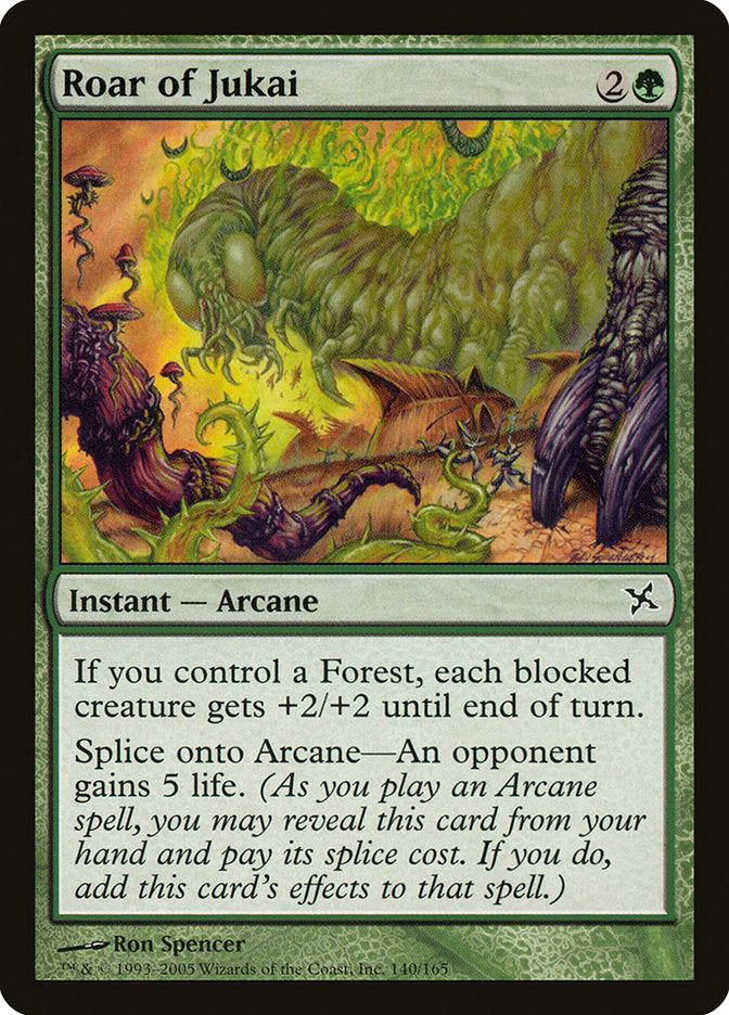 Roar of Jukai [Betrayers of Kamigawa] Foil