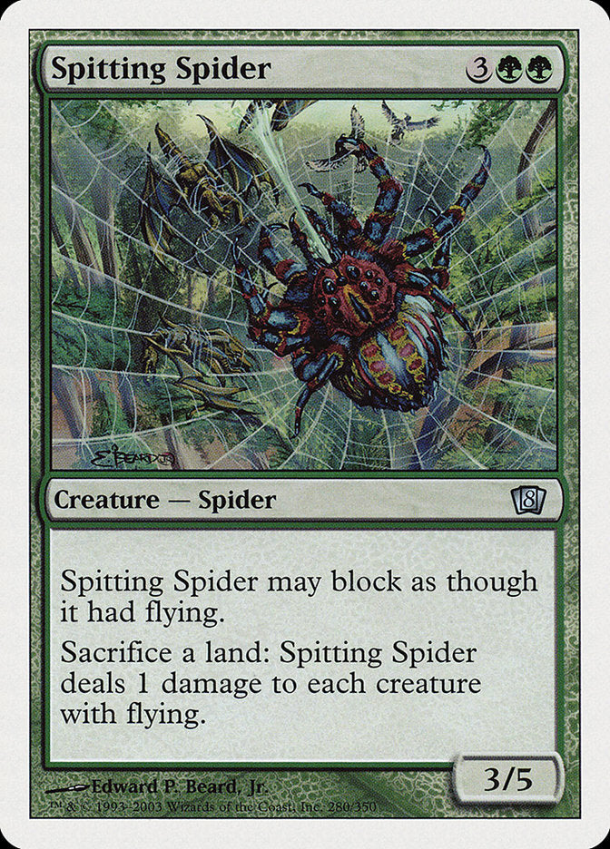 Spitting Spider [Eighth Edition] Foil