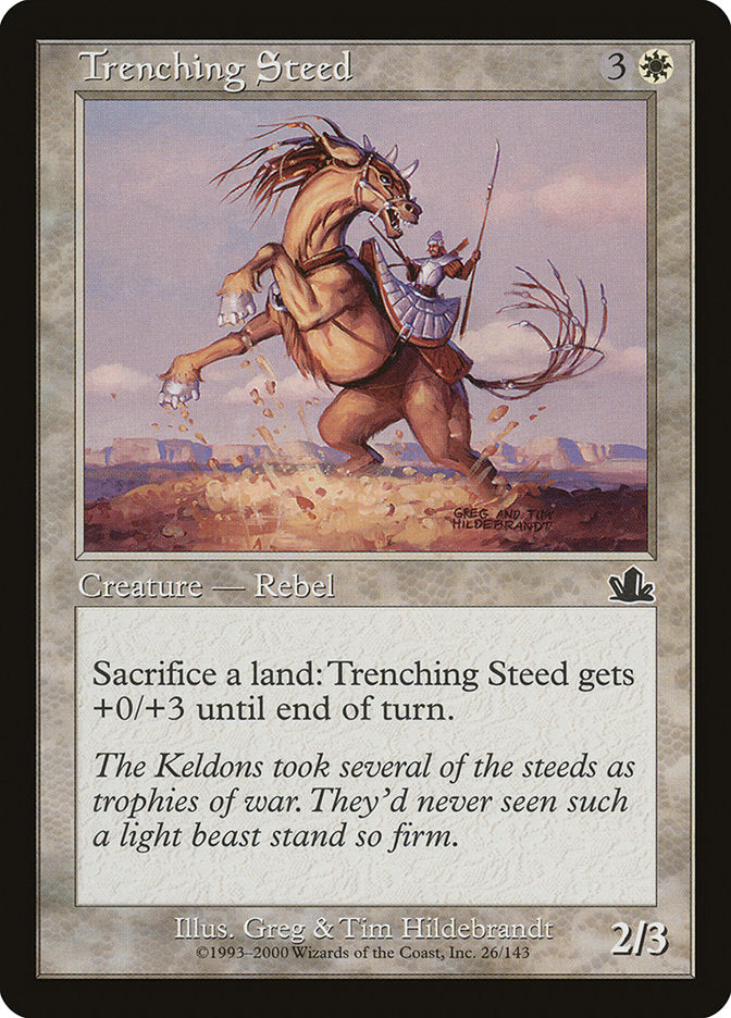 Trenching Steed [Prophecy] Foil