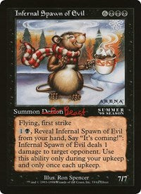 Infernal Spawn of Evil (Oversized) [Oversize Cards] Foil