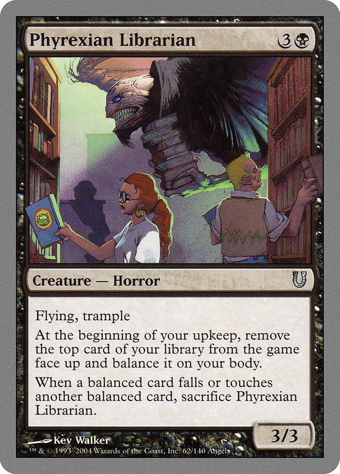 Phyrexian Librarian [Unhinged] Foil