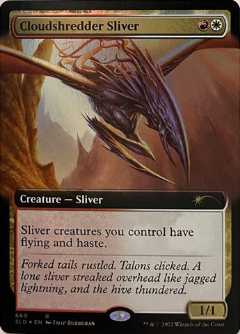 Cloudshredder Sliver (Extended Art) [Secret Lair Drop Promos]