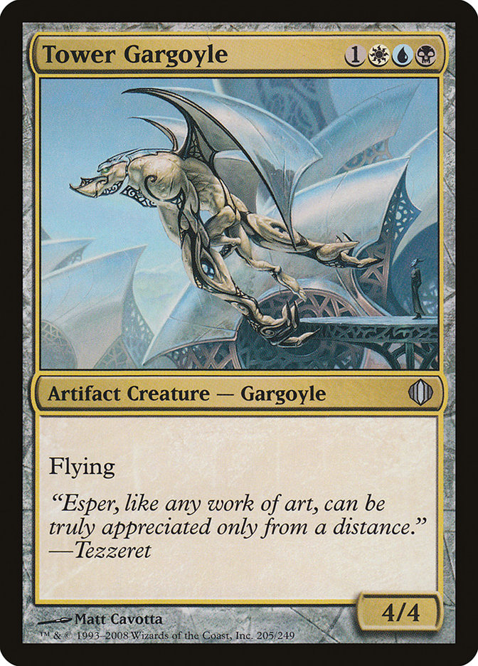 Tower Gargoyle [Shards of Alara] Foil