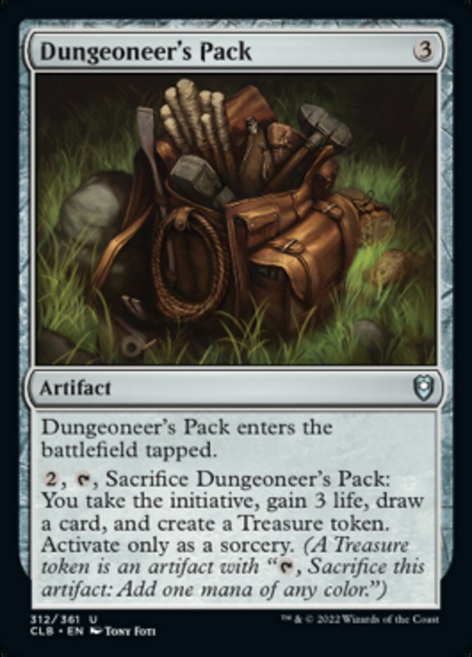 Dungeoneer's Pack [Commander Legends: Battle for Baldur's Gate] Foil