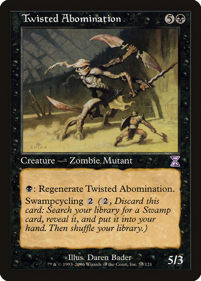 Twisted Abomination [Time Spiral Timeshifted] Foil