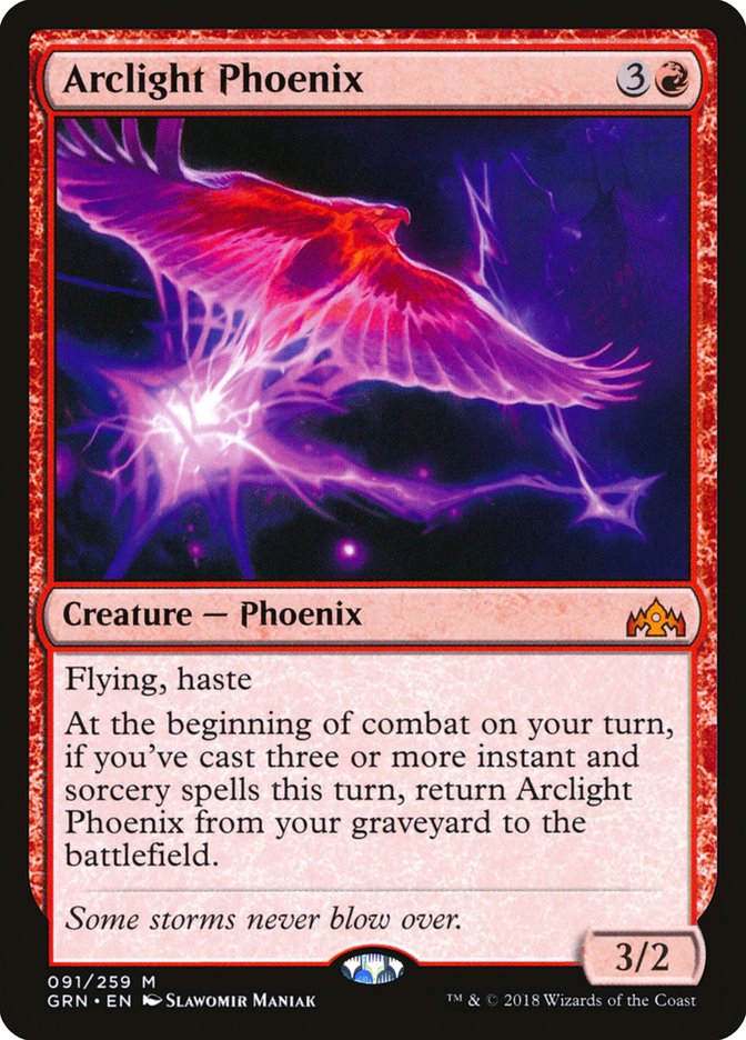 Arclight Phoenix [Guilds of Ravnica] Foil