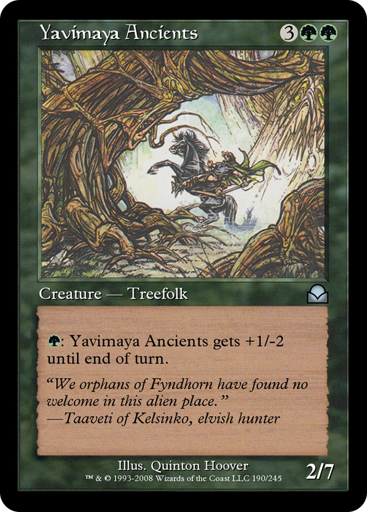 Yavimaya Ancients  [Masters Edition II]