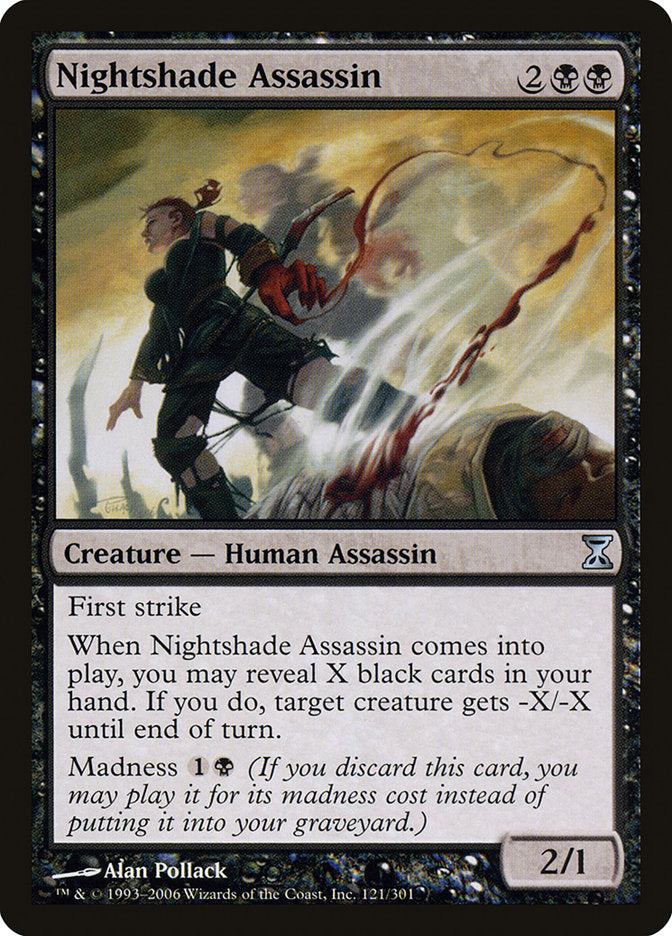 Nightshade Assassin [Time Spiral] Foil