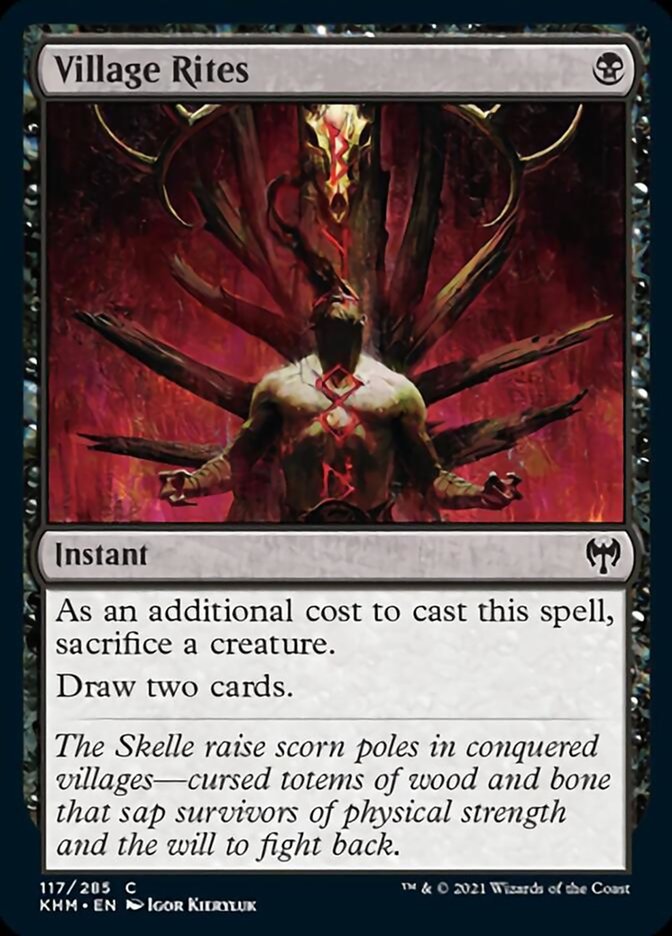 Village Rites [Kaldheim] Foil