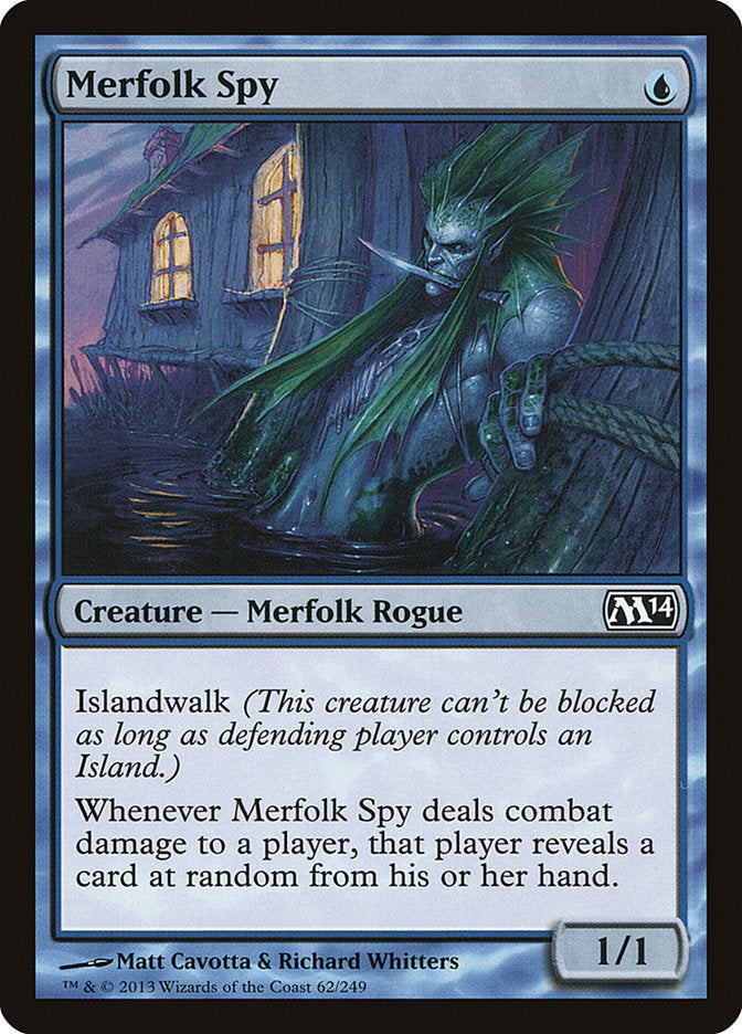 Merfolk Spy [Magic 2014] Foil