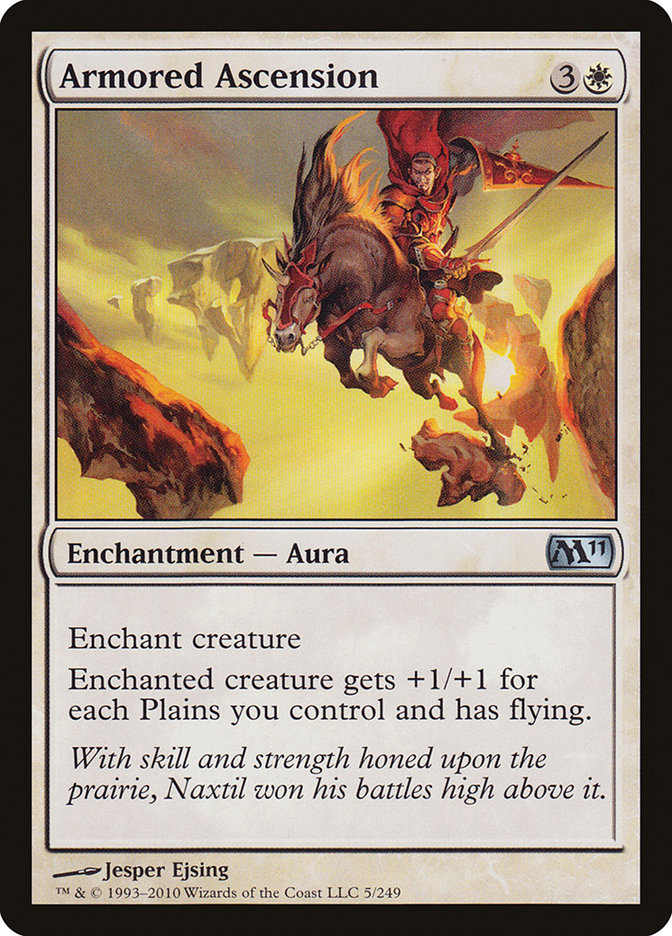 Armored Ascension [Magic 2011] Foil