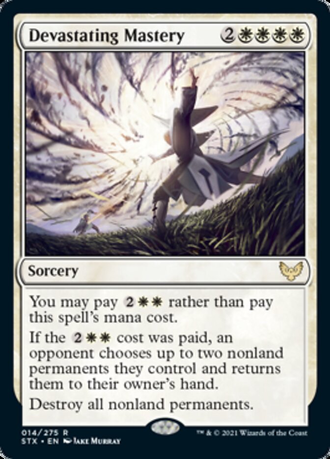 Devastating Mastery [Strixhaven: School of Mages] Foil