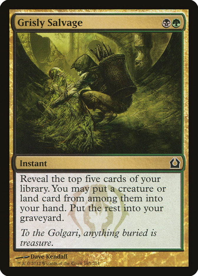 Grisly Salvage [Return to Ravnica] Foil