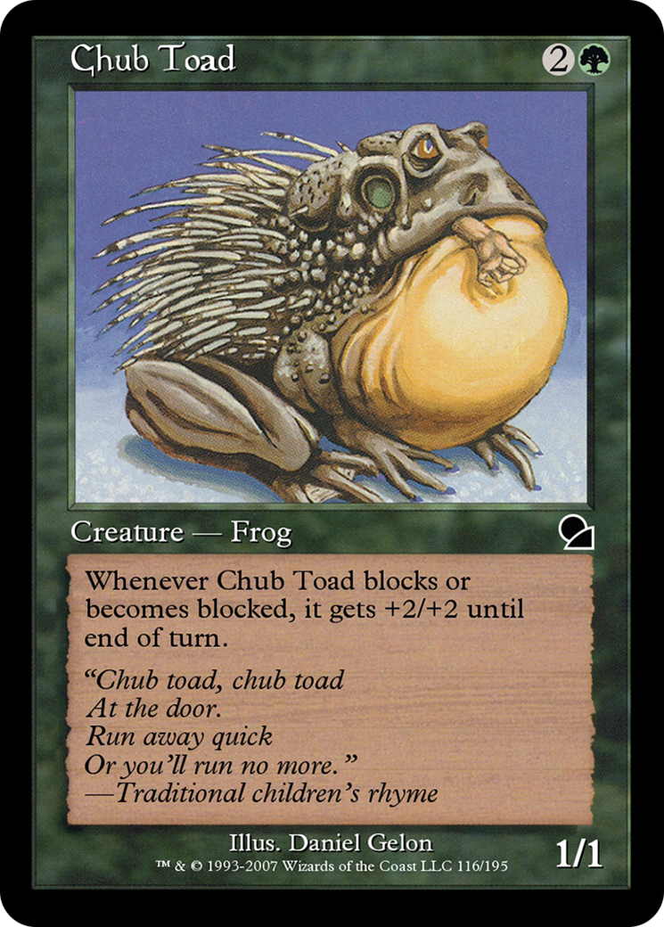 Chub Toad  [Masters Edition]