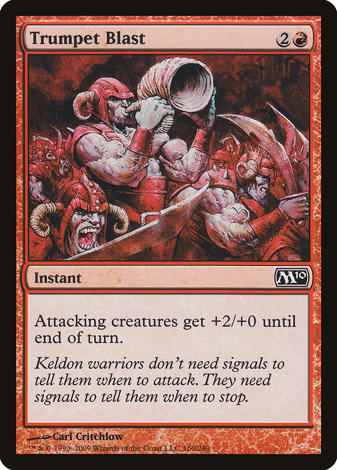 Trumpet Blast [Magic 2010] Foil