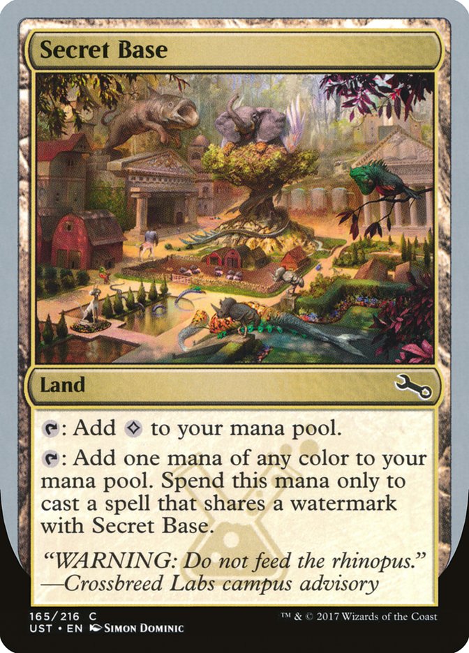 Secret Base (Simon Dominic) [Unstable] Foil