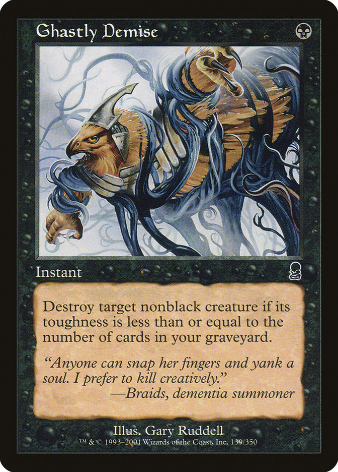 Ghastly Demise [Odyssey] Foil