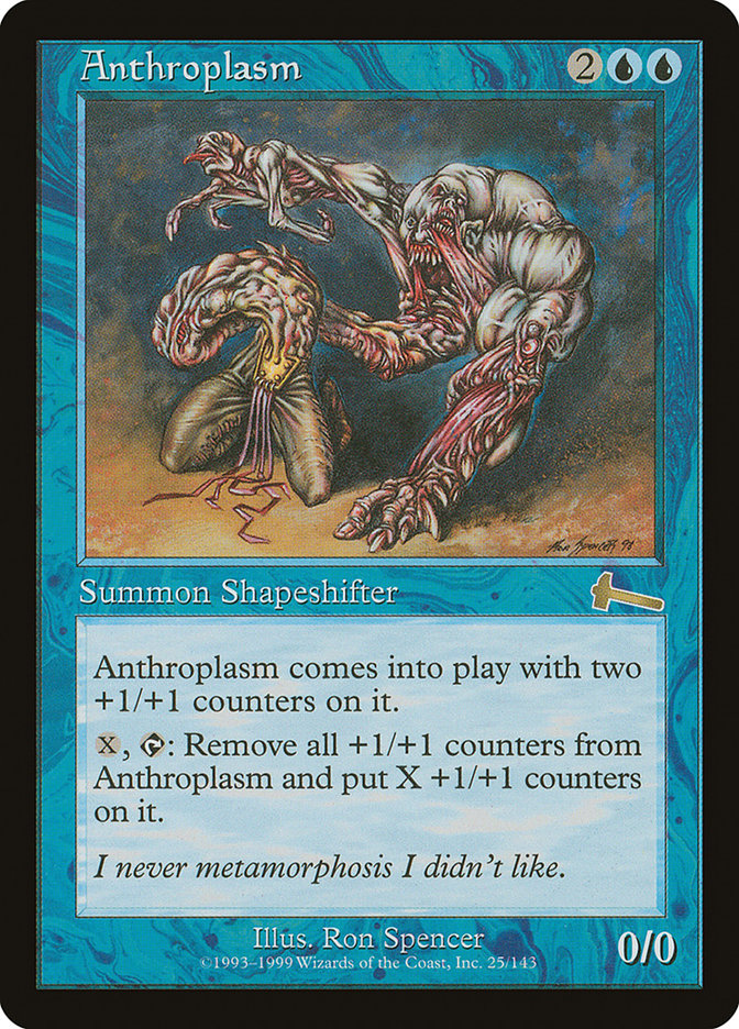 Anthroplasm [Urza's Legacy] Foil