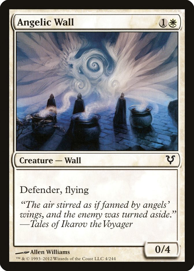 Angelic Wall [Avacyn Restored] Foil