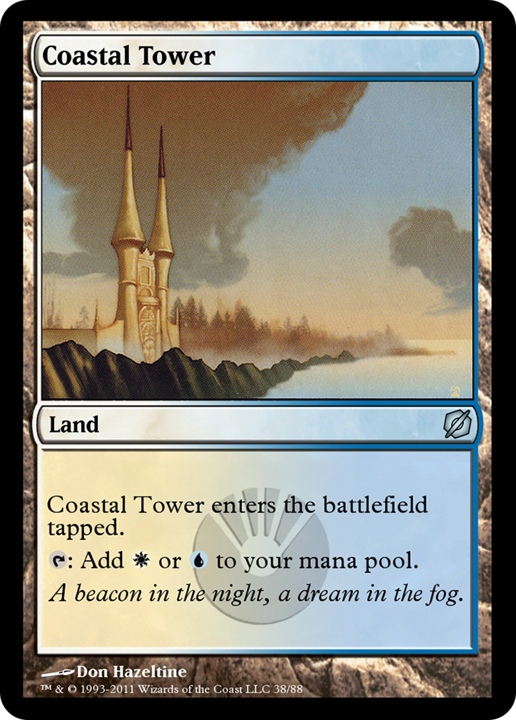 Coastal Tower  [Duel Decks: Mirrodin Pure vs. New Phyrexia]