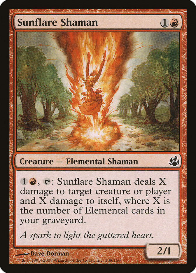 Sunflare Shaman [Morningtide] Foil