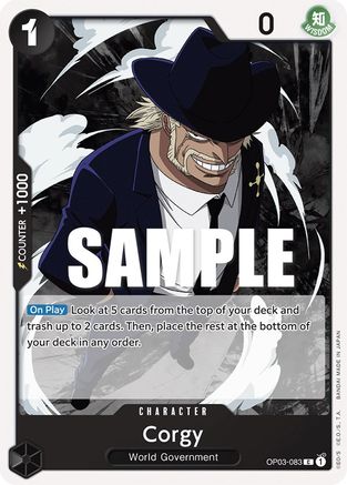 Corgy (OP03-083) - [Pillars of Strength]
